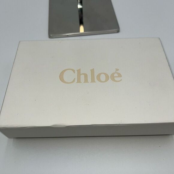 Chloe Rock Calfskin Party Long Zip Wallet with FULL INCLUSION - Picture 5 of 16